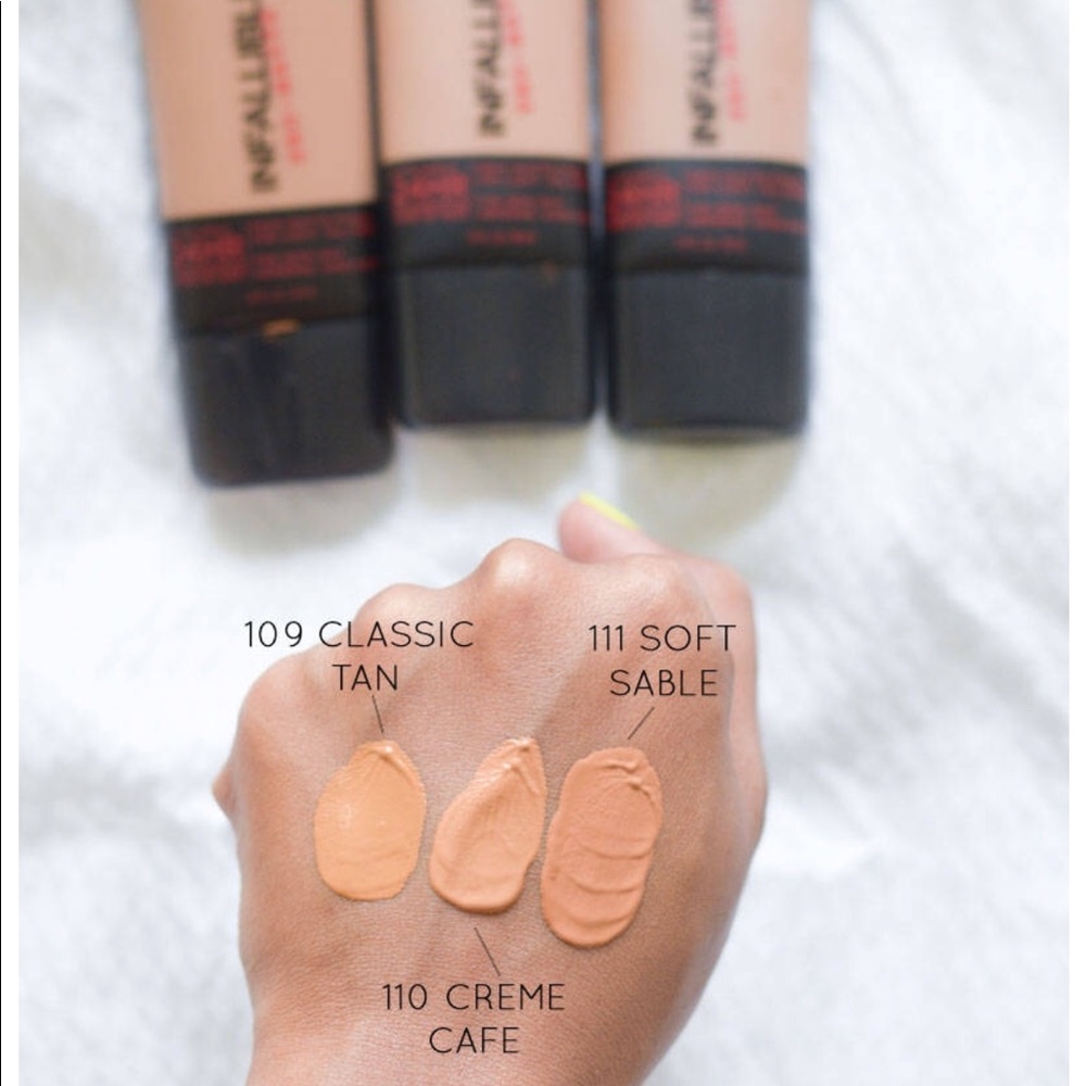 L’Oréal Infallible Soft Sable 111 set of 5